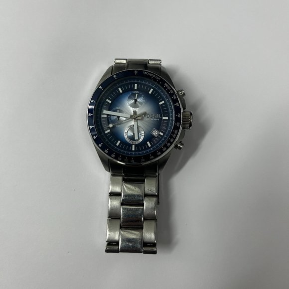 Watch/montre Fossil Quartz Slv Ch2589 stainless - Picture 1 of 4